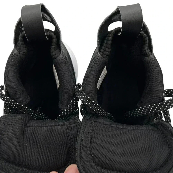 Adidas Men 8 Women 9.5 Rose 773 FX7123 Basketball Shoes Black & White Athleisure - Picture 5 of 16